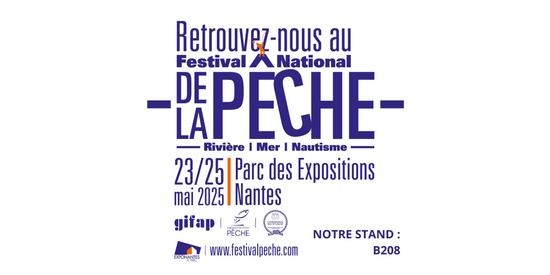 Venez nous rencontrer au Festival de la Pêche 2025 !