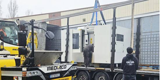 New acquisition: a 4-axis vertical machining center for our workshops